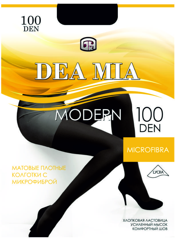 Колготки женские DEA MIA MODERN 100 (микрофибра) Теплые