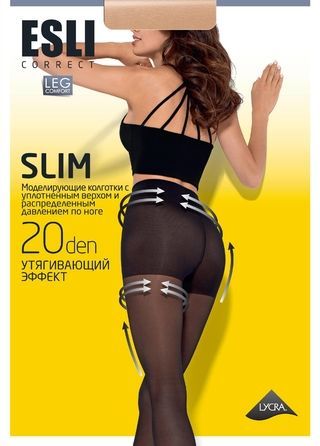 Колготки женские Esli SLIM 20 Корректирующие