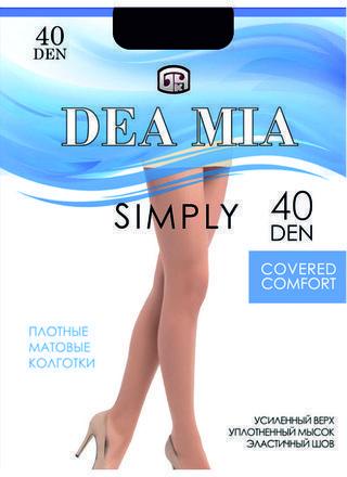 Колготки женские DEA MIA SIMPLY 40 Повседневные