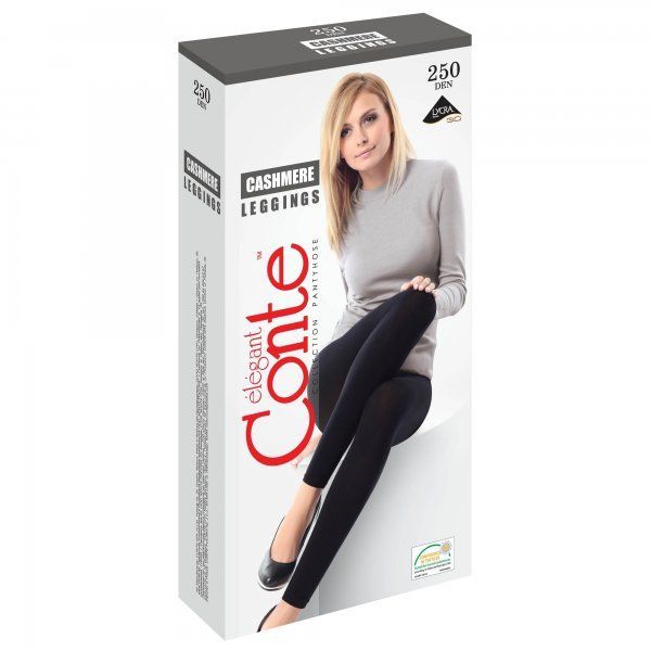 Леггинсы женские Conte CASHMERE LEGGINGS 250 15С-1СП теплые