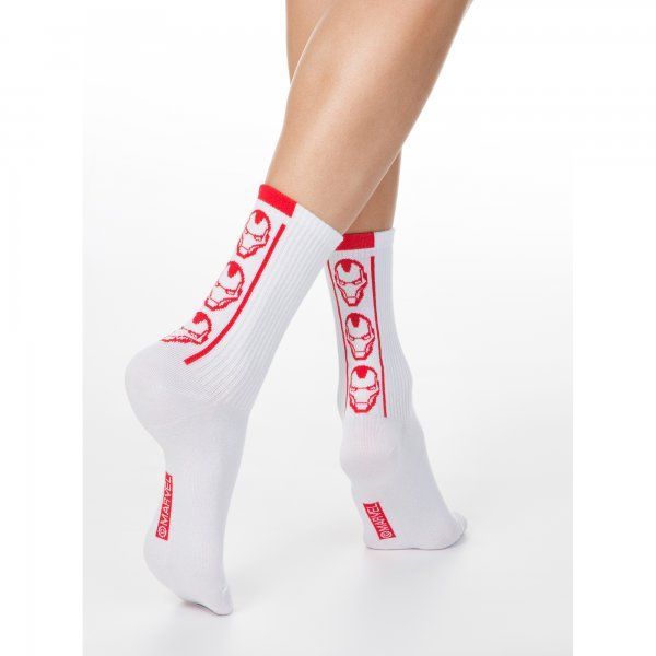 Носки женские Conte Удлиненные носки с рисунками ©Marvel 19С-116СПМ 175