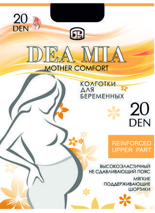 Колготки женские DEA MIA MOTHER COMFORT 20 (для беременных) Моделирующие
