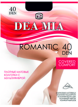 Колготки женские DEA MIA ROMANTIC 40 Элегантные